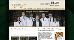 Desktop Screenshot of heartcareassoc.com